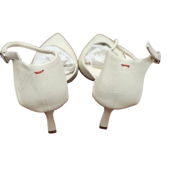 AEYDE Selma cream leather color Pointed Toe Pump Women SIZE EU 38.5/US 7.5 - Picture 8 of 16